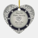 Buscar de bodas plata aniversario adornos Diamantes