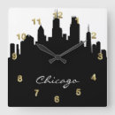 Buscar línea aérea relojes de pared Illinois