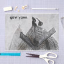 Buscar nueva york papel de seda Acuarela