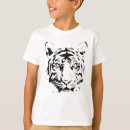 Buscar cara tigre camisetas Divertido