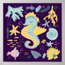 Buscar seahorses Cualquier niño