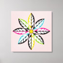 Buscar flores abstractas lienzos Colorido