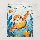 Buscar tortuga linda postales Para niños