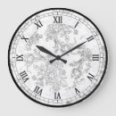 Buscar estampados flores de relojes de pared Para todos