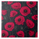 Buscar amapola azulejos Patrón