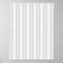 Buscar hojas azules posters Azul claro