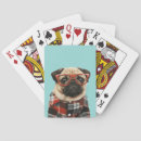 Buscar pug barajas de cartas Divertido