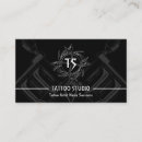 Buscar tattoo tarjetas de visita Tatuador
