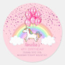 Buscar unicornio rosa pegatinas Invitados