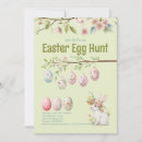 Buscar huevos de pascua invitaciones Para niños
