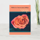 Buscar esposa hermosa tarjetas Elegante