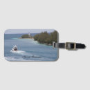 Buscar faro etiquetas para maletas Fotografía