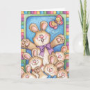 Buscar conejo tarjetas de pascua Mariposa