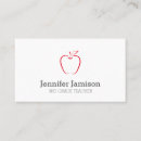 Buscar apples tarjetas de visita Profesores