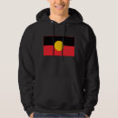 Buscar bandera australiana sudaderas Aborigen