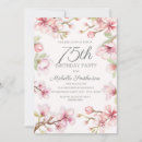 Buscar 75 años invitaciones Para ella