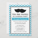 Buscar bigote azul invitaciones Hipster