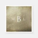 Buscar bronce servilletas Elegante