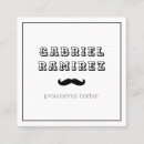 Buscar barber tarjetas de visita Simple