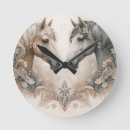 Buscar caballo relojes de pared Elegante