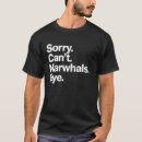 Buscar narval camisetas Divertido