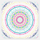 Buscar mandala colorida pegatinas Colorido