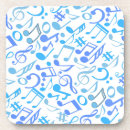 Buscar notas musicales posavasos Patrón