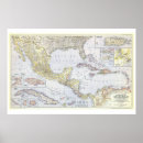 Buscar mapa de cuba posters Del caribe
