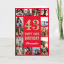 Buscar tres años tarjetas Collage de fotos