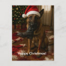 Buscar perro de pastor belga postales Navidad