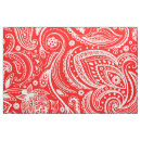 Buscar rojo y blanco telas Floral