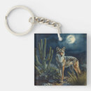 Buscar coyote llaveros Vida silvestre