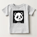 Buscar panda bear camisetas Blanco y negro