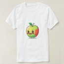 Buscar fruta feliz camisetas Manzana