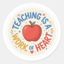 Buscar manzana roja pegatinas Profesor
