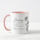Buscar clavel tazas Enero
