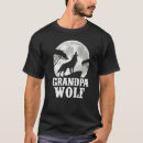 Buscar hombres lobos camisetas Aullido