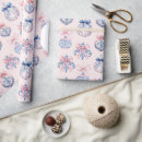 Buscar rosa y azul papel de regalo Navidades