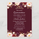 Buscar marsala invitaciones Flores