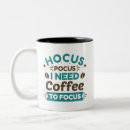 Buscar hocus pocus tazas Necesito café para concentrarme