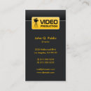 Buscar cine tarjetas de visita Elegante