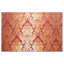 Buscar oro y rojo telas Retro
