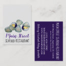 Buscar seafood tarjetas de visita Restaurante