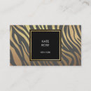 Buscar cebra elegante tarjetas de visita Safari