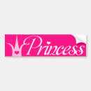 Buscar corona la princesa pegatinas parachoque Rosa