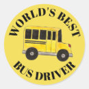 Buscar autobús escolar amarillo pegatinas Controlador de bus
