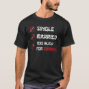 Buscar single camisetas Married