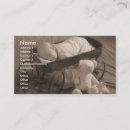 Buscar dormir tarjetas de visita Lindo
