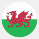 Buscar país de gales pegatinas Cortina