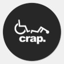 Buscar silla de ruedas pegatinas Inconveniente